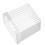 Fridge Organizer Stackable Clear Plastic Storage Bins Transparent Design Wall Mounted Floating Shelves Clear Plastic Dump Bin Pantry Snack Organizer U 2