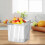 Fridge Organizer Stackable Clear Plastic Storage Bins Transparent Design Wall Mounted Floating Shelves Clear Plastic Dump Bin Pantry Snack Organizer U 5