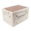 Multi Purpose Organizer Foldable Storage Bins With Lid Dustproof Waterproof Collapsible Design Portable Stackable Grocery Container Disassemblable Top 5