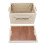 Multi Purpose Organizer Foldable Storage Bins With Lid Dustproof Waterproof Collapsible Design Portable Stackable Grocery Container Disassemblable Top 2