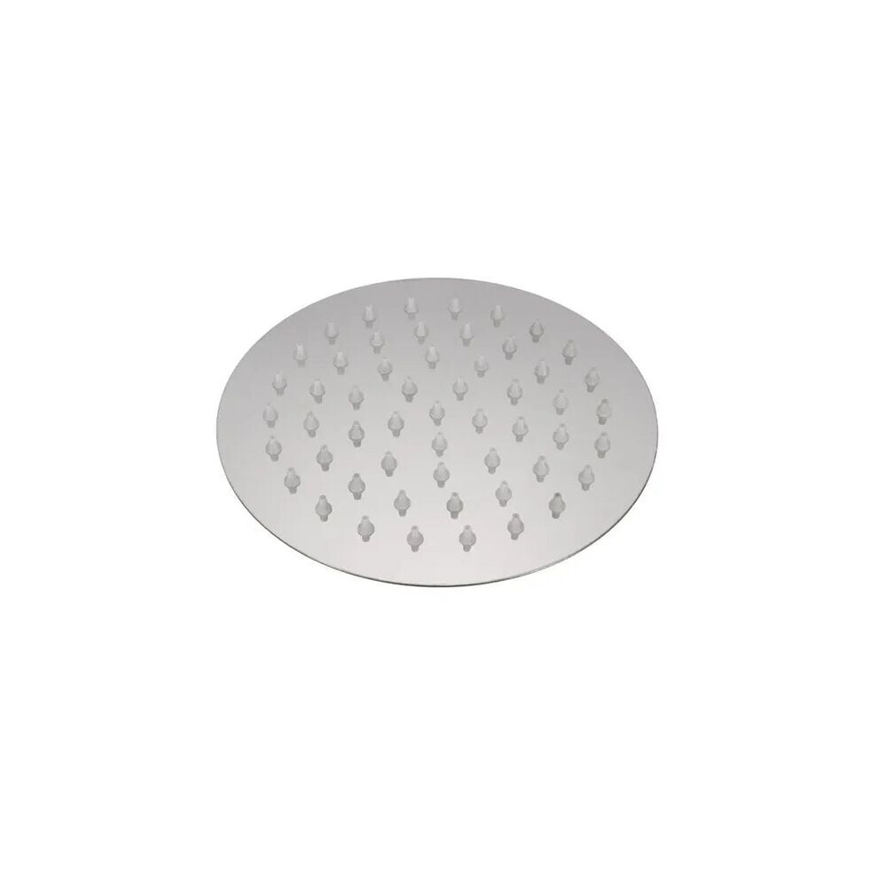6 Inch Rain Showerhead, High Flow Stainless Steel With Anti-Limescale Silicon Nozzles, Space Saving Low Profile For Luxurious Showering 9148971432268