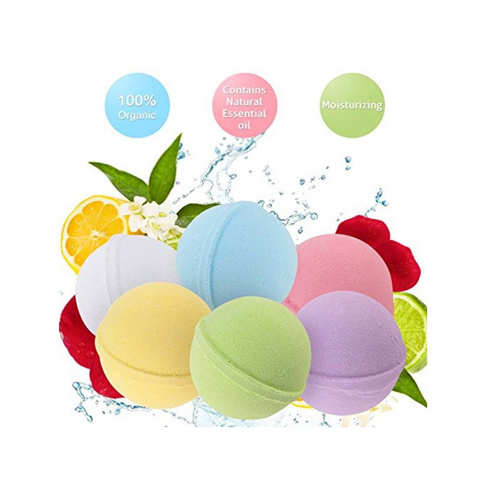 Relaxing Bath Bombs for Spa Bubble Bath Experience, Aromatherapy Bath Bombs with Natural Organic Ingredients, Suitable for Sensitive Skin & Cruelty