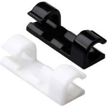 Support de câbles pour un gain de place, clips adhésifs pour câbles à forte adhérence pour une gestion des câbles sans résidus