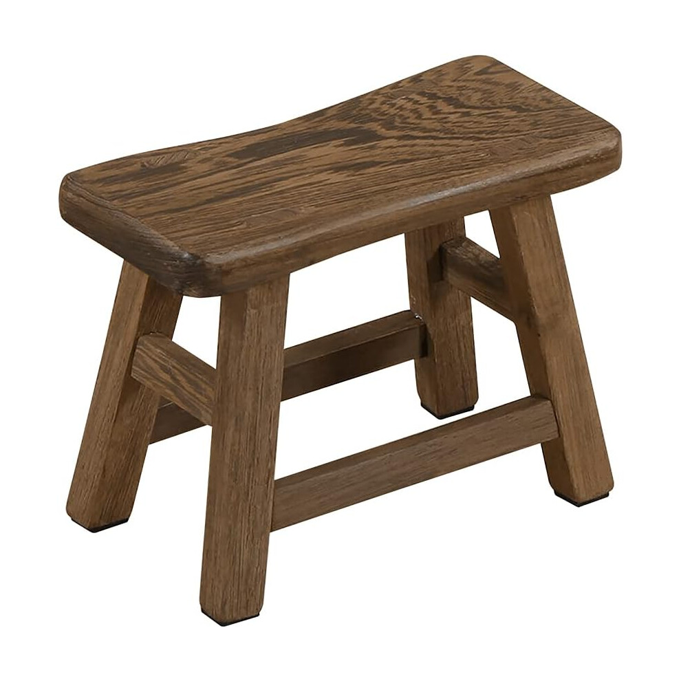 Natural Wood Step Stool Easy To Carry, Lightweight Sturdy Structure For Safe And Versatile Usage 9004841636887