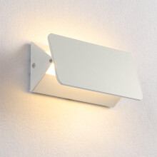 Stijlvolle binnenverlichting, moderne wandlamp met verstelbare hoek, warmwitte metalen lamp, 6W energiezuinige LED, eenvoudige installatie, waterdicht