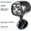 Battery Operated Wireless Spotlight for Outdoor Use, Motion Sensor Light Outdoor with Auto On Off Function, Waterproof Motion Detector Security 7