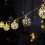 Indoor Decorations, Lantern Globe Ball String Lights with Timer Function for Room Décor, Small Shiny Metal Balls Create Ambient Lighting (Battery 6
