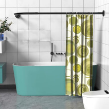 Shower Curtain Rod, Stretchable Corner Curtain Rod, Adjustable L Shaped Shower Curtain Rail, Drill Or No Drill Shower Curtain Poles for Bathroom, Bath