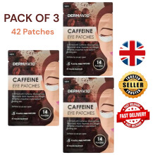 3x Under Eye Gel Pads Caffeine Collagen