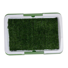 Dog Toilet Pad Dog Training Toilet Puppy Pee Potty Pad Splash Proof Artificial Grass Pad with Tray