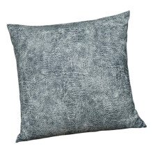 Housse de coussin finition sable doux avec-Gris clair