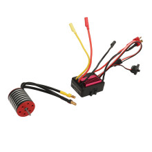 High-Performance 2430 Brushless Motor with 35A ESC for 1/16 1/18 RC Cars 7200KV