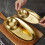 Modern Nonrust Steel Oval Serving Dish For Gatherings-Gold. M 6