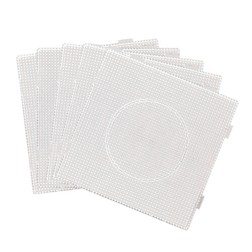 5Pcs 14x14cm Reusable Craft Bead Board Temperature Resistant