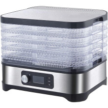 Small Food Dehydrator with Adjustable Temperature for Fruits Meat and Vegetables Compact Size