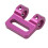 1/10 Guida cavi modulare, alluminio, 3 g, viola 13