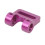 1/10 Guida cavi modulare, alluminio, 3 g, viola 1