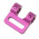 1/10 Guida cavi modulare, alluminio, 3 g, viola 14