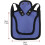 Chicken Saddle Hen Protector Vest for Feather Regrowth Support Adjustable Fit Purple 4