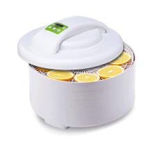Food Dehydrator with 5 Stainless Steel Trays, Jerky and Fruit Dryer, Adjustable Temp and Timer