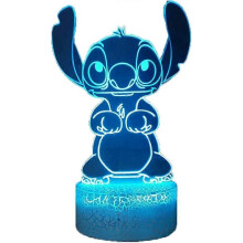 3D Stitch LED-nachtlampje, Stitch-tafellamp, bureaulamp voor meisjes, nachtlampje voor de babykamer