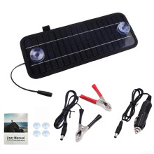 Environmentally friendly solar panel charger for cars and motorcycles