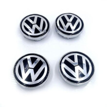 VW10 60mm wieldoppen voor Volkswagen velgen, set van 4, 60