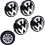 4e VW-logo wieldop 56 mm 1