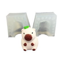 Cartoon Capybaras siliconen mal voor fondant-5