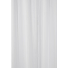 Croydex Professional Plain White Water-Resistant Textile Shower Curtain 2000 X 2000mm