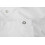 Croydex Croydex Professional Plain White Water-Resistant Textile Shower Curtain 2000 X 2000mm 3