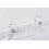 Croydex Croydex Professional Plain White Water-Resistant Textile Shower Curtain 2000 X 2000mm 2