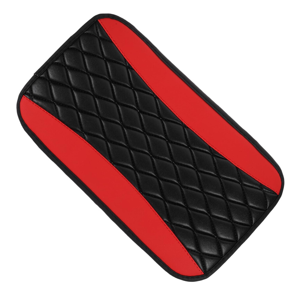 Universal Pu Leather Car Armrest Cover Waterproof Center Console Protector Fade Resistant 9189345113871