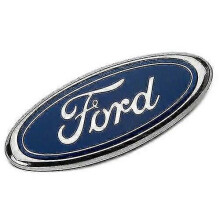 Emblème ovale de calandre Ford pour Transit Mk6 Mk7 2006-2014 - Bleu 9 3 broches