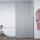 Croydex Croydex, Grey Textile Shower Curtain 180 x 180cm 1