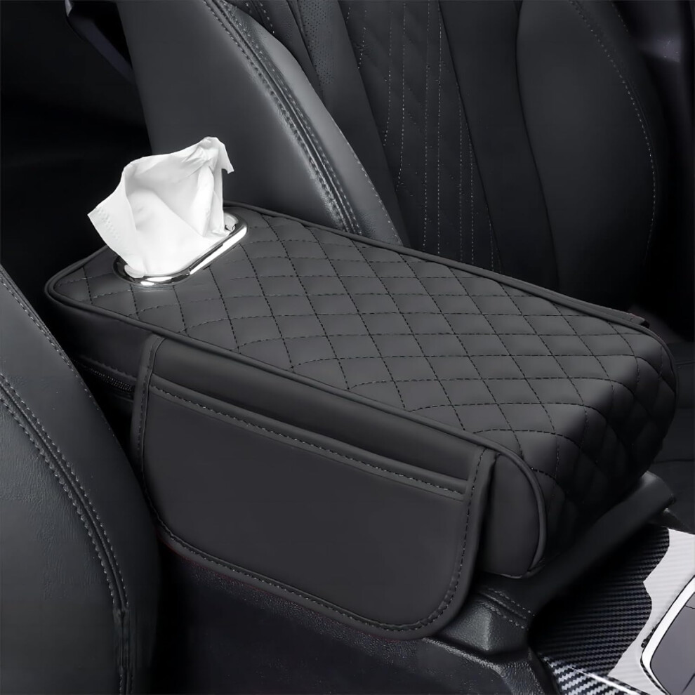 Car Armrest Pad With Memory Foam Support, Leather Center Console Cover For Lexus Ux 200/250H/260H 9412369280169