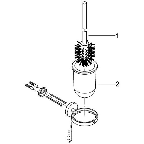 Grohe GROHE 40407001 | Essentials Accessory Set 2