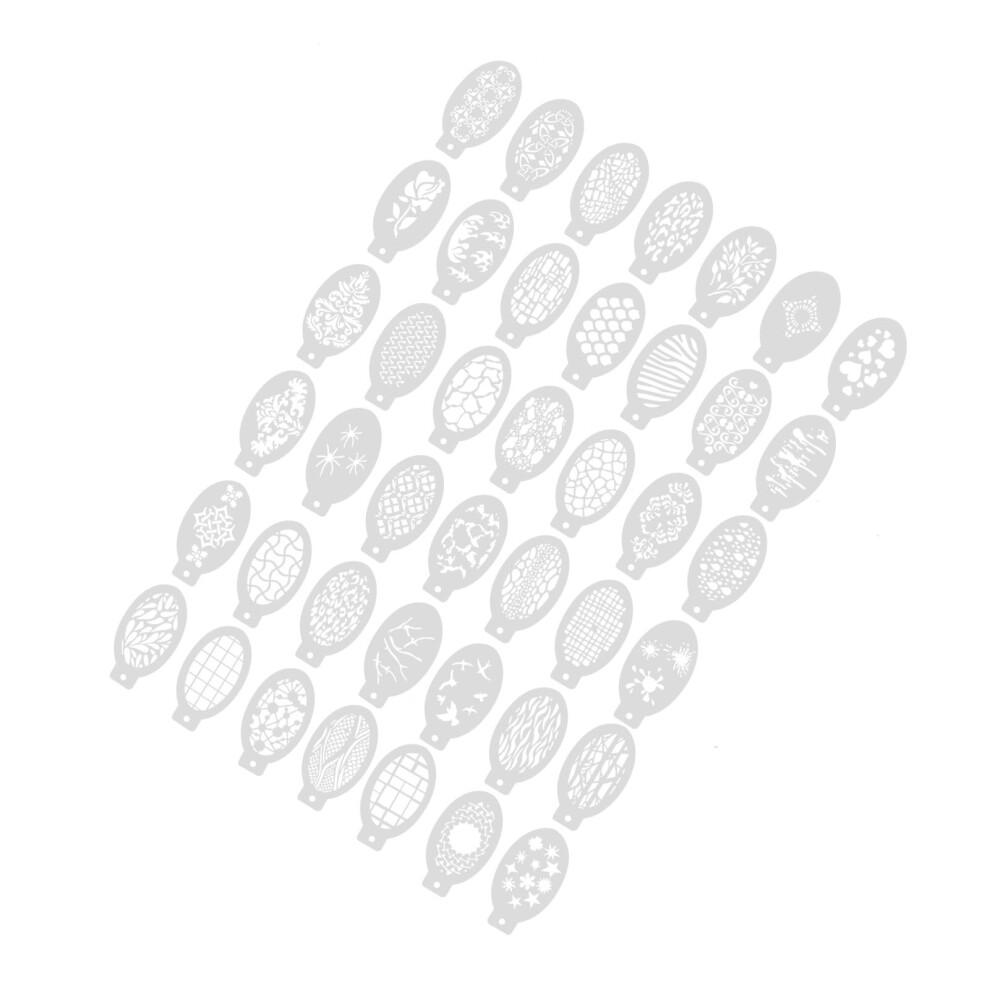 42Pcs Reusable Face Paint Stencils Set for DIY Body & Face Painting