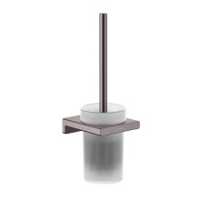 hansgrohe AddStoris Toilet brush holder wall-mounted, brushed black chrome, 41752340