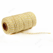 2mm Cotton Bakers Twine String 100m Natural Cord for Gift Wrapping Crafts and Home Décor