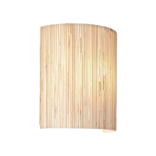 Απλίκα Endon Longshore Shade, Φυσικό Φυτικό Χόρτο, Ματ Μαύρο