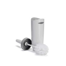 Croydex Toilet Brush, Plastic, White/Grey, 350 x 100 mm