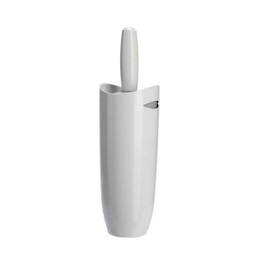 Croydex Croydex Toilet Brush, Plastic, White/Grey, 350 x 100 mm 1
