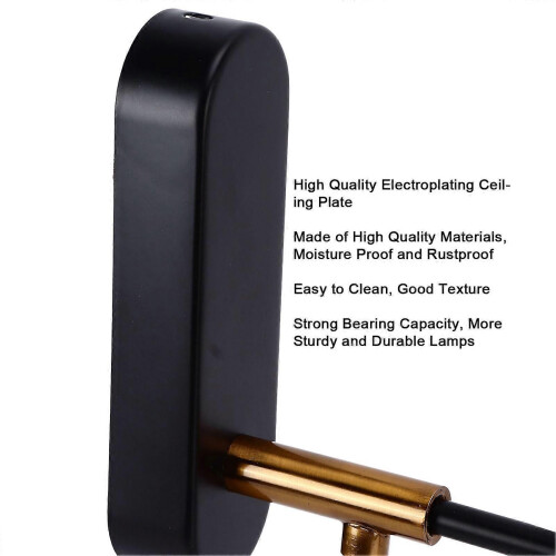 Βάση τοίχου από γυαλί Blowing Tech, ύψους 35cm, E27 2