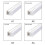 Λάμπα LED T5 με σωλήνα (0.3m) 220v Φθορισμού 9w 14w 18w Επιτοίχια Λάμπα LED 2
