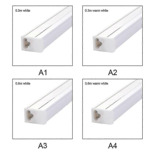 Λάμπα LED T5 με σωλήνα (0.3m) 220v Φθορισμού 9w 14w 18w Επιτοίχια Λάμπα LED 1