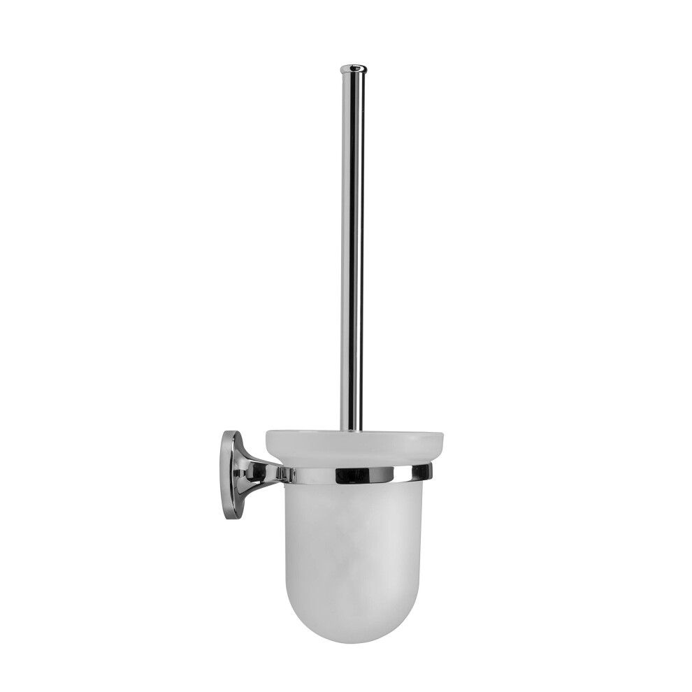 Croydex Westminster Toilet Brush Holder - Chrome