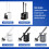 MR.SIGA Premium Toilet Bowl Brush Replacement Head, 2 Pack 3