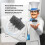 MR.SIGA Premium Toilet Bowl Brush Replacement Head, 2 Pack 2