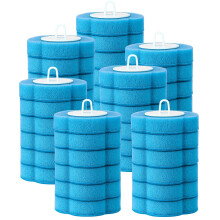 42 PCS Toilet Brush Replacement Head, Disposable Toilet Bowl Brush Refills,Toilet Wand Replacement Heads Cleaner Pads Cleaning System for Sink Bathtub